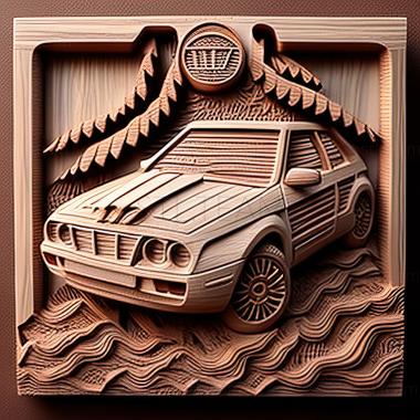 3D модель Lancia Delta (STL)